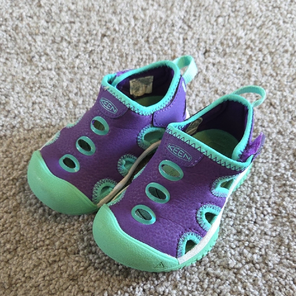 Keen Purple and Green Water-Friendly Sandals